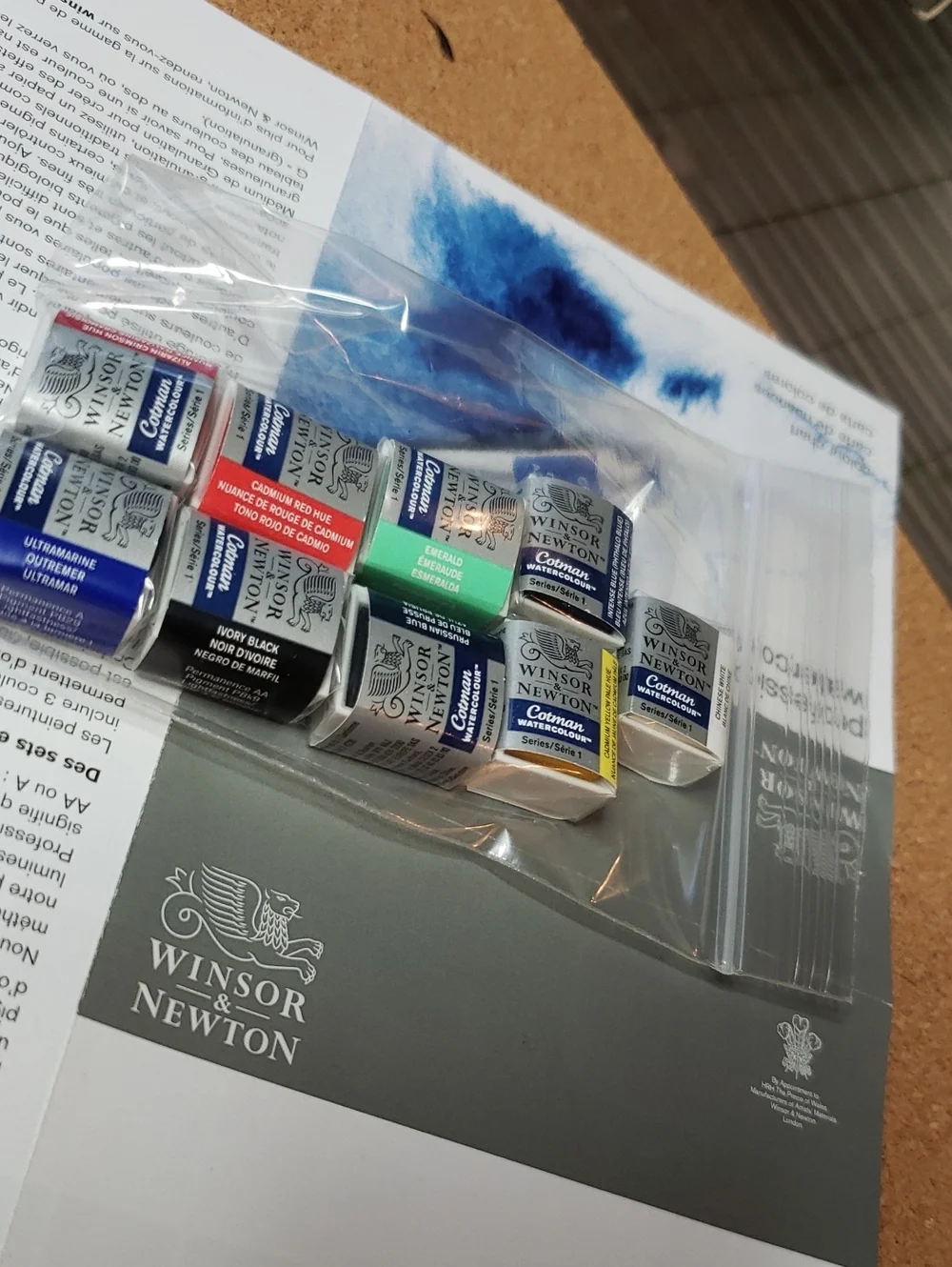 Winsor & Newton Cotman Watercolour Half Pans - Multi Color Set